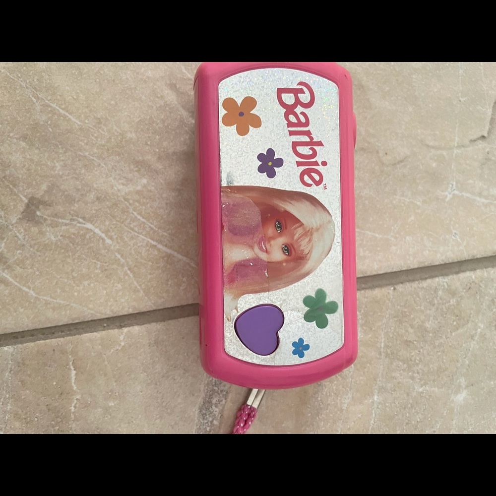 Vintage Barbie Point and Shoot Camera (takes 110 film)